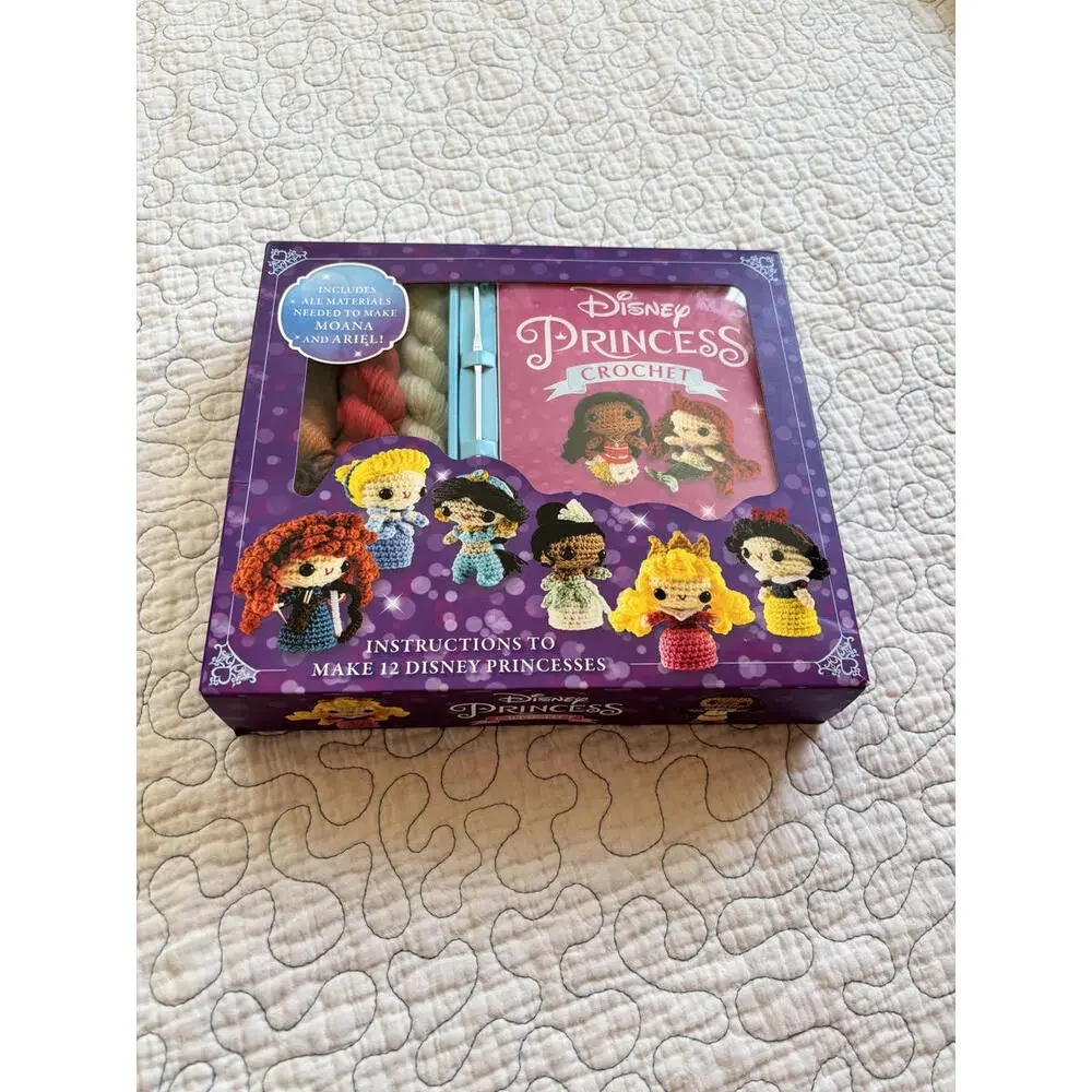 Disney Princess Crochet Kit 12 Princesses